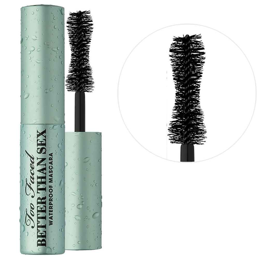 TOO FACED Better Than Sex Waterproof Mascara deepest intense black